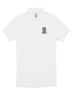 Franklin Marshall White Logo Polo Shirt UK