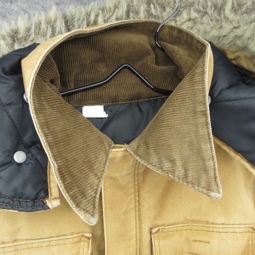 VTG Carhartt Jacket Mens 44 (Large) Arctic CQ186 Barn Chore Coat Canvas 80s 90s - Picture 2 of 21