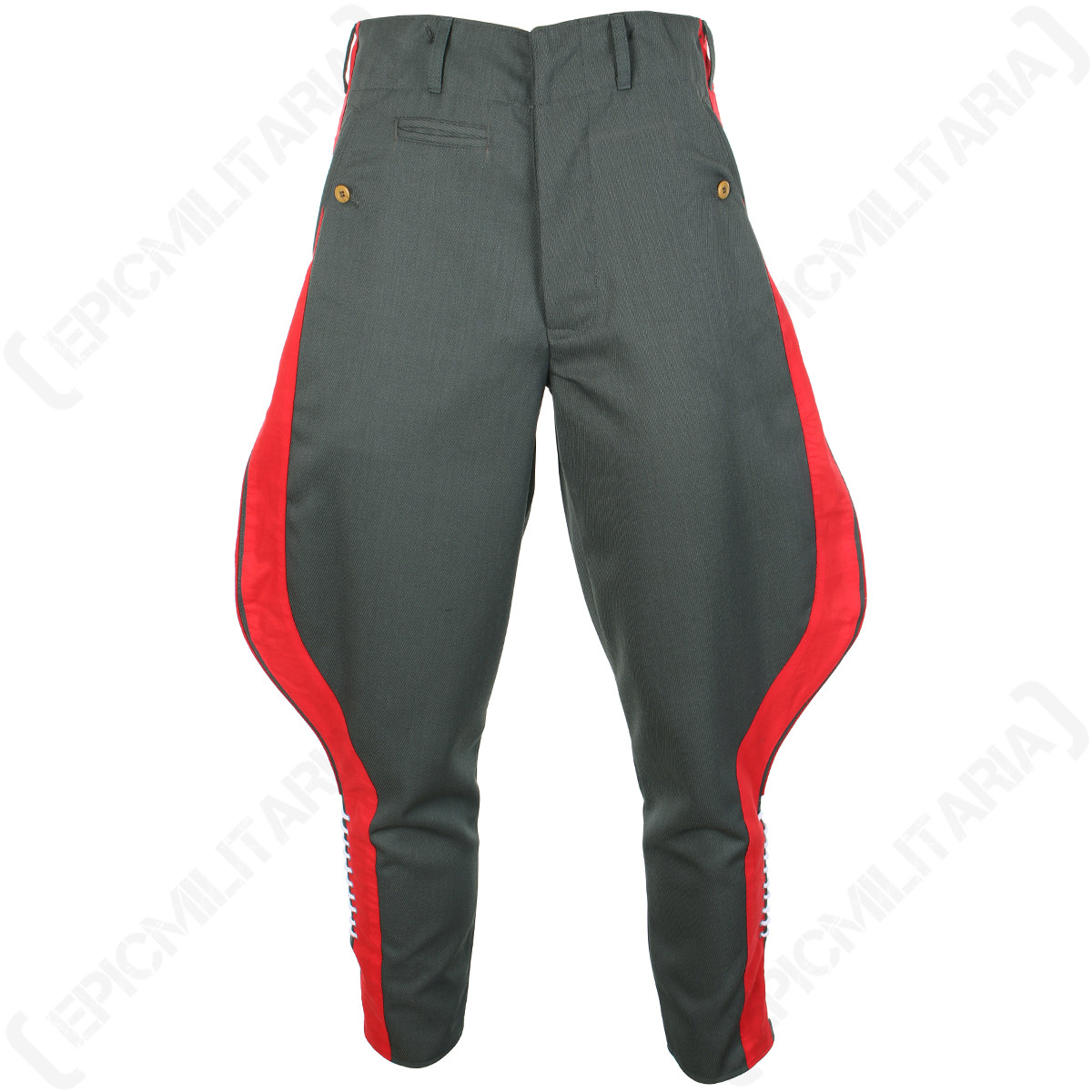 German Generals Gabardine Jodhpurs -WW2 Army Trousers Pants Repro
