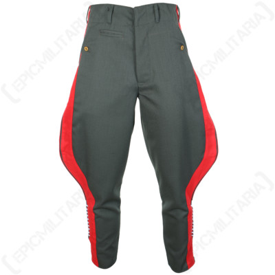 German Generals Gabardine Jodhpurs -WW2 Army Trousers Pants Repro