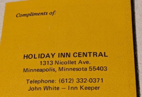 1970 MN Twins pocket schedule "Holy Grail" Jim Kaat HOF Holiday Inn Religious - Picture 6 of 11