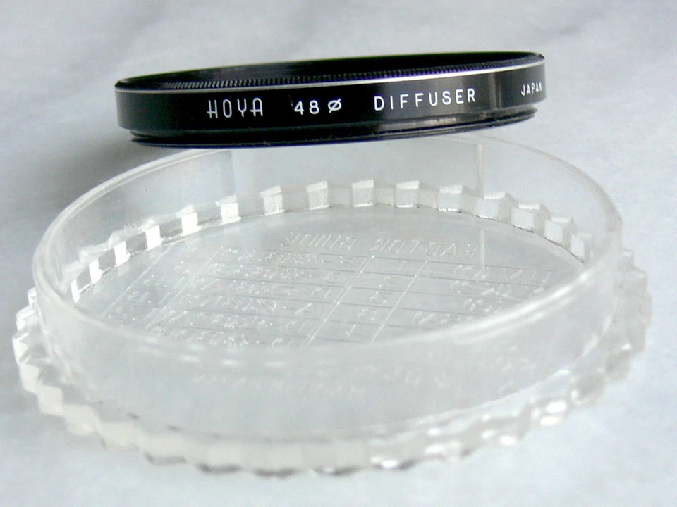 Hoya 48mm Diffuser Screw-on Lens Filter with Case - Image 2 of 2