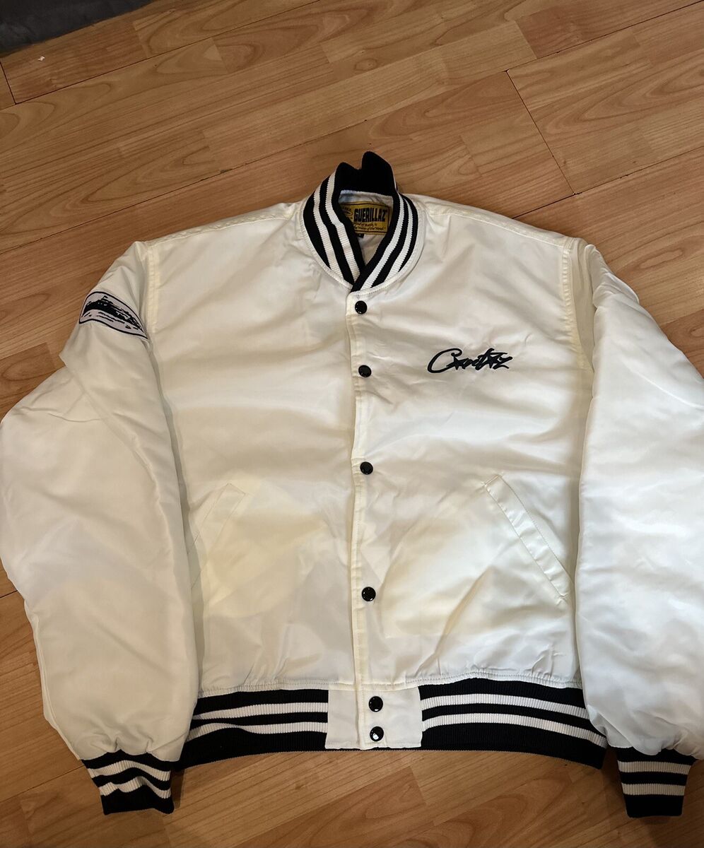 Corteiz White Stadium Bomber/Varsity Jacket (Size Medium) | eBay Corteiz White Stadium Bomber/Varsity Jacket (Size Medium) | eBay