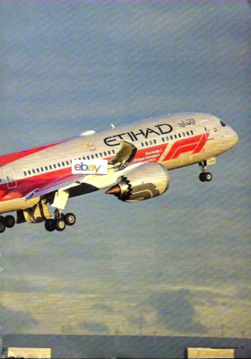 ETIHAD AIRWAYS BOEING 787-900 FORMULA 1 GRAND PRIX LIVERY 2 PG 2019 PICTURE