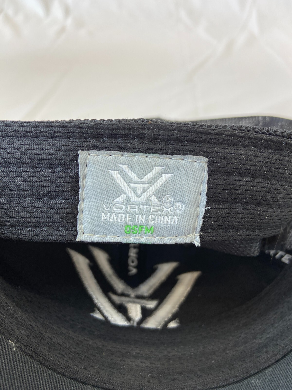 Vortex Baseball Cap Snapback Hat Mesh Back Black … - image 9