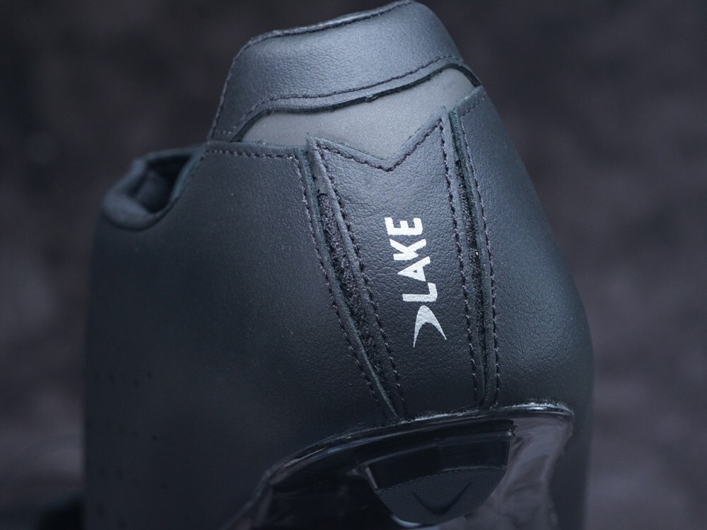 LAKE CX237 Leather Cycling Shoes: Black Unisex EU 46.5