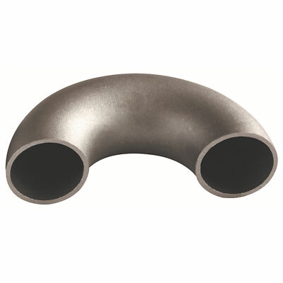 Schweißbogen 180 Grad kurz 76,1 mm 2 1/2'' DN 65 schwarz Rohrbogen Stahlrohrbogen