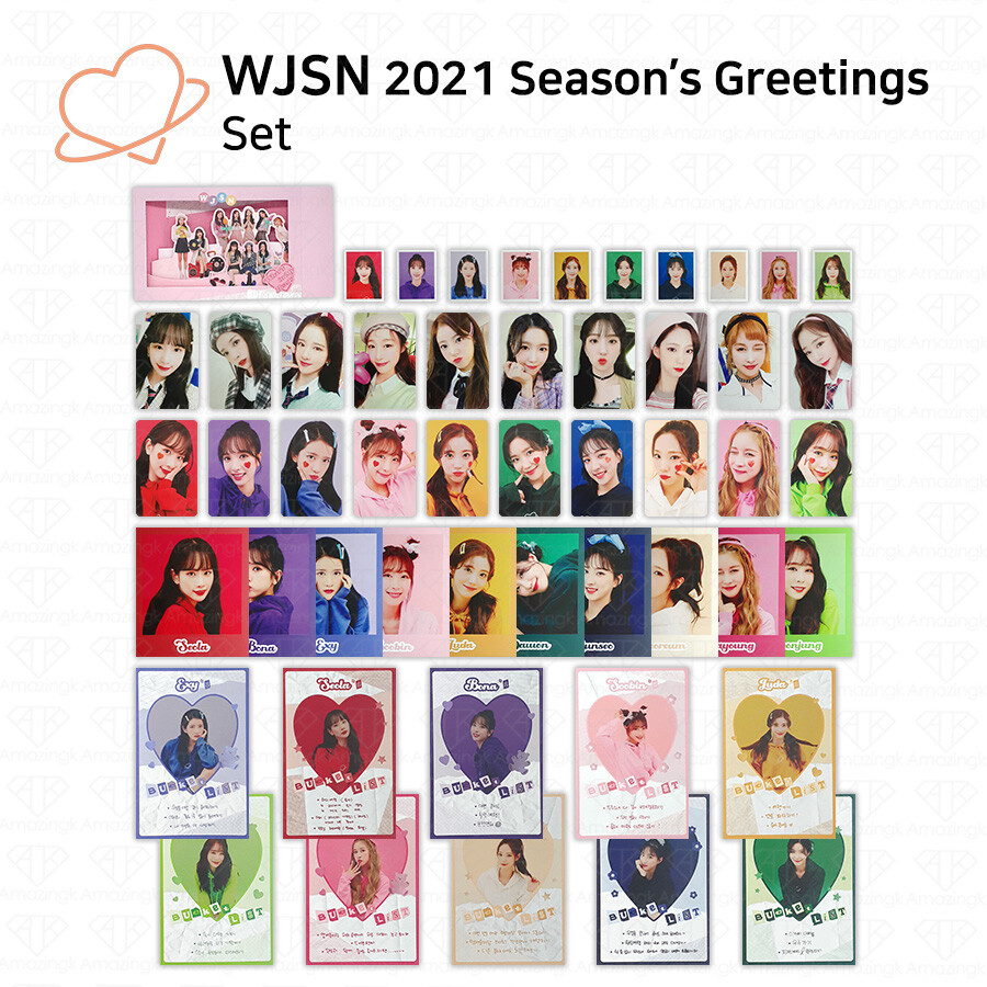 WJSN 2021 Season's Greetings Photocard ID Photo Polaroid Pop Up
