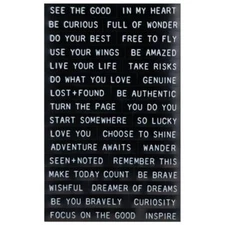 Tim Holtz Ideaology Label Stickers, Thoughts 64, Planner, Journal, Scrapbooking