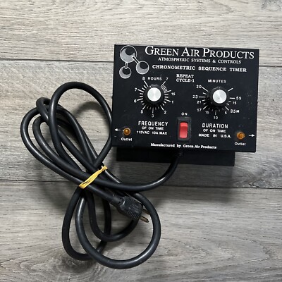 Green Air Products Model CT-DH-3 Chronomatric Sequence Timer Controller Tested
