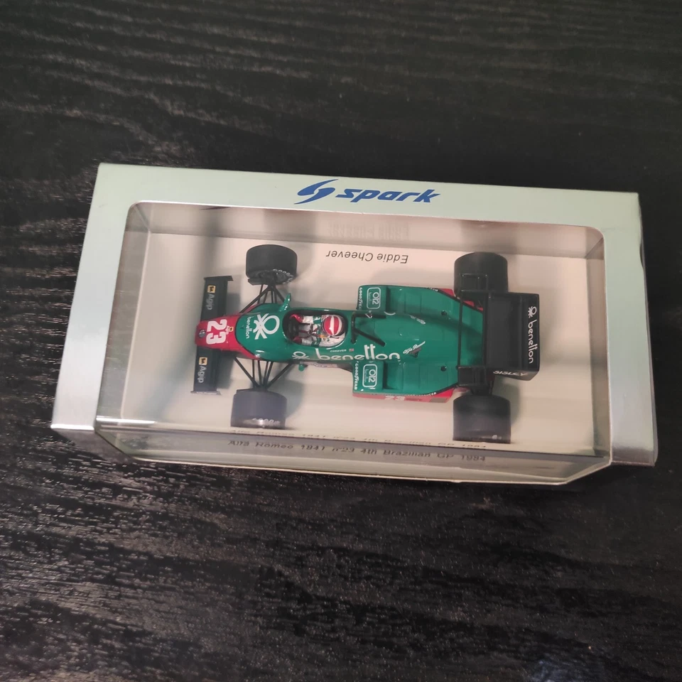 1/43 Spark Diecast S1711 - Alfa Romeo 184T #23 French GP 1984 Patrese - Nr. Mint - Immagine 3 di 4