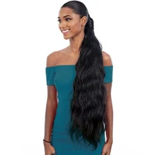 ORGANIQUE MASTERMIX SYNTHETIC PONY PRO WRAP AROUND PONYTAIL - BODY WAVE 32”