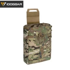 Tactical Foldable Recycling Bag Garbage Bag Molle Grocery Bag with Bag