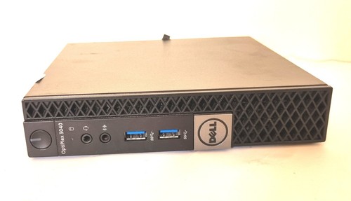 Dell Optiplex 3040M Micro Computer PC Intel Pentium G4400T 8GB Ram 120GB SSD - Picture 4 of 7