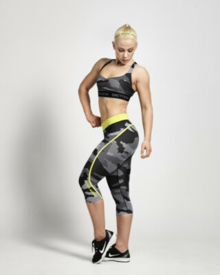 Better Bodies Camo Capri Tights Frauen 3/4 Leggings Fitness Bodybuilding Hose