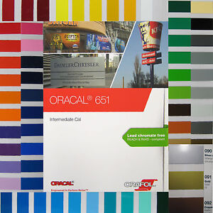 651 Color Chart