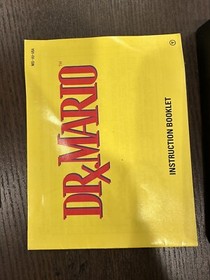 Gioco NES Dr. Mario con istruzioni 1985
