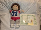 Vtg RARE Cabbage Patch Shag Boy Kid Authentic W/ Papers Fully Clothes
