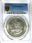 1878 CC $1 Morgan Silver One Dollar Rare Carson City PCGS MS62