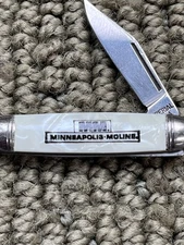 Minneapolis Moline Tractor Equipment Miniature Pocket Knife Advertising Imperial