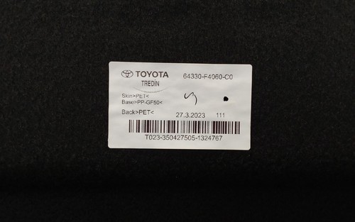 TOYOTA C-HR MK2 PARCEL SHELF 2023 - Bild 4 von 6