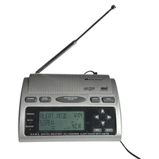 Midland Public Alert Weather Radio w AC Power Adapter WR-300 Tested Working Read