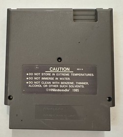 Q*Bert NES Game Clean Label Loose Tested