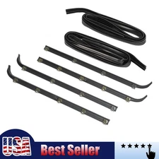 Door Window Seal Belt Fit 1987-1997 Ford F150 US Shipping New US STOCK US 6pcs