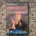 Capcom Resident Evil: Dead Aim PlayStation 2 Guncon2 Compatible Manual