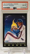 1991 Fleer Pro-Vision #7 Dwight Gooden PSA 8 💥Freshly Graded💥