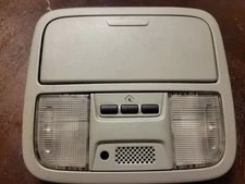 OEM Honda Overhead Console Homelink Map Lights Storage Gray w/ Mic