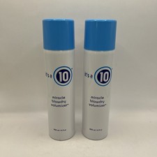 Lot/2 It's A 10 Miracle Blowdry Volumizer Hair Spray 6 Ounces X 2
