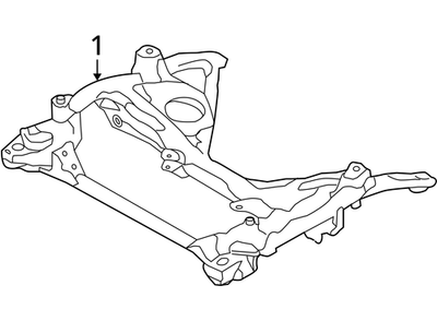 BMW F30 228 328 320 Front Suspension CROSSMEMBER Sub Frame Cradle