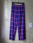 ISSEY MIYAKE PLEATS PLEASE WINDOWPANE WIDE LEG PANTS — photo 3