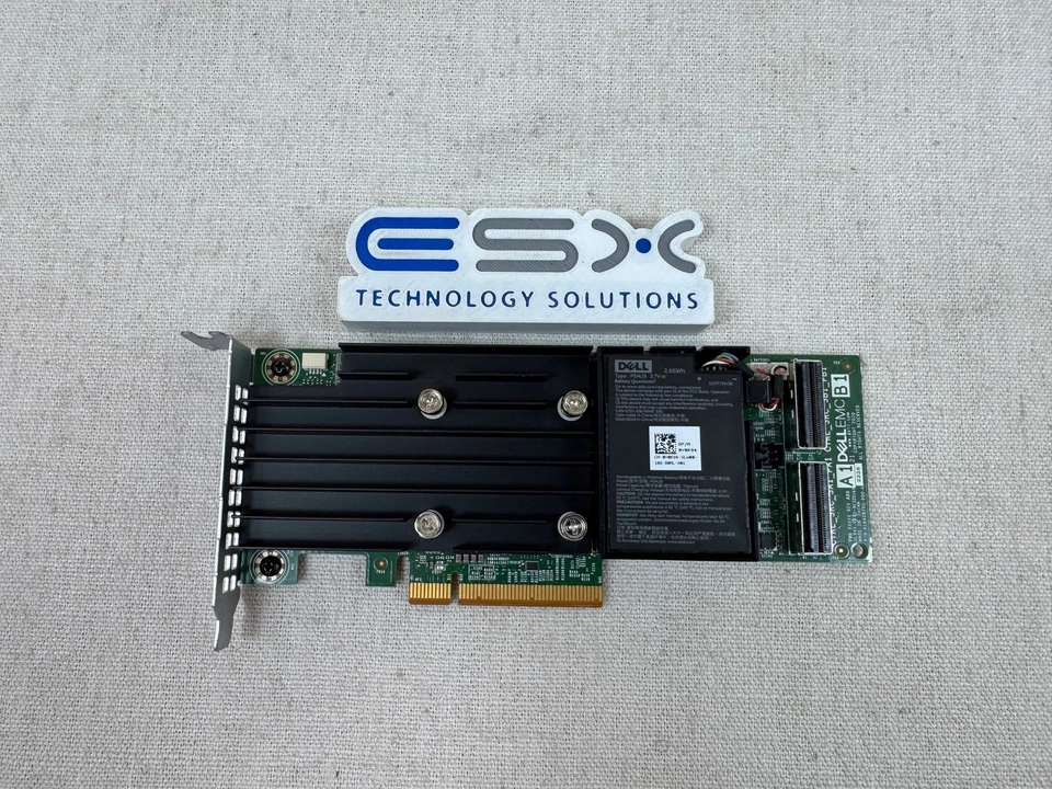 Dell 29XMF PERC H755 8GB BBU Cache 12Gb/s SAS PCIe RAID Controller LP R750 R760 - Image 2 of 4