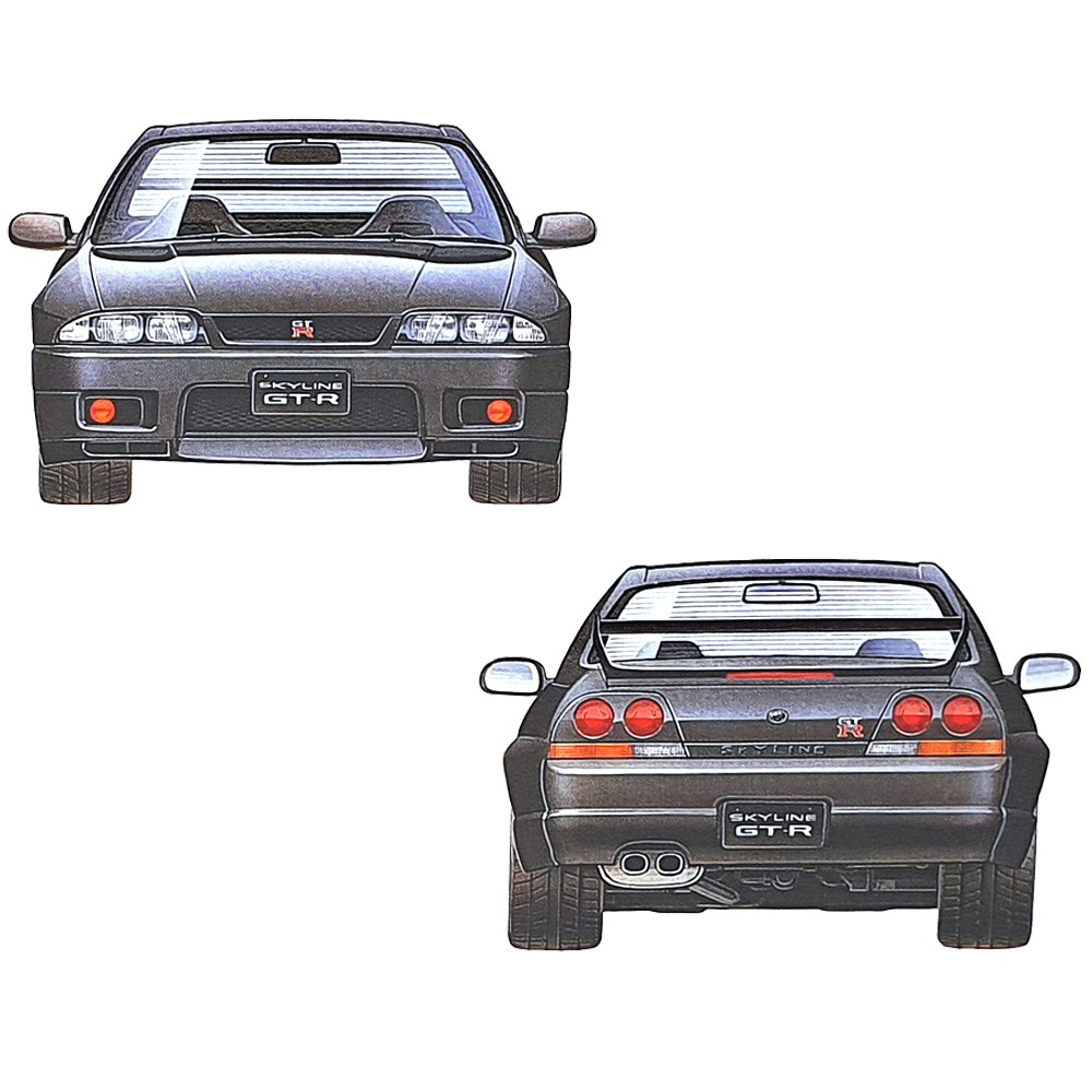 タミヤNISSANスカイラインGTR R33ボディ タミヤ 電動RCカーシリーズ 1/10RC スカイライン GT-R（R33