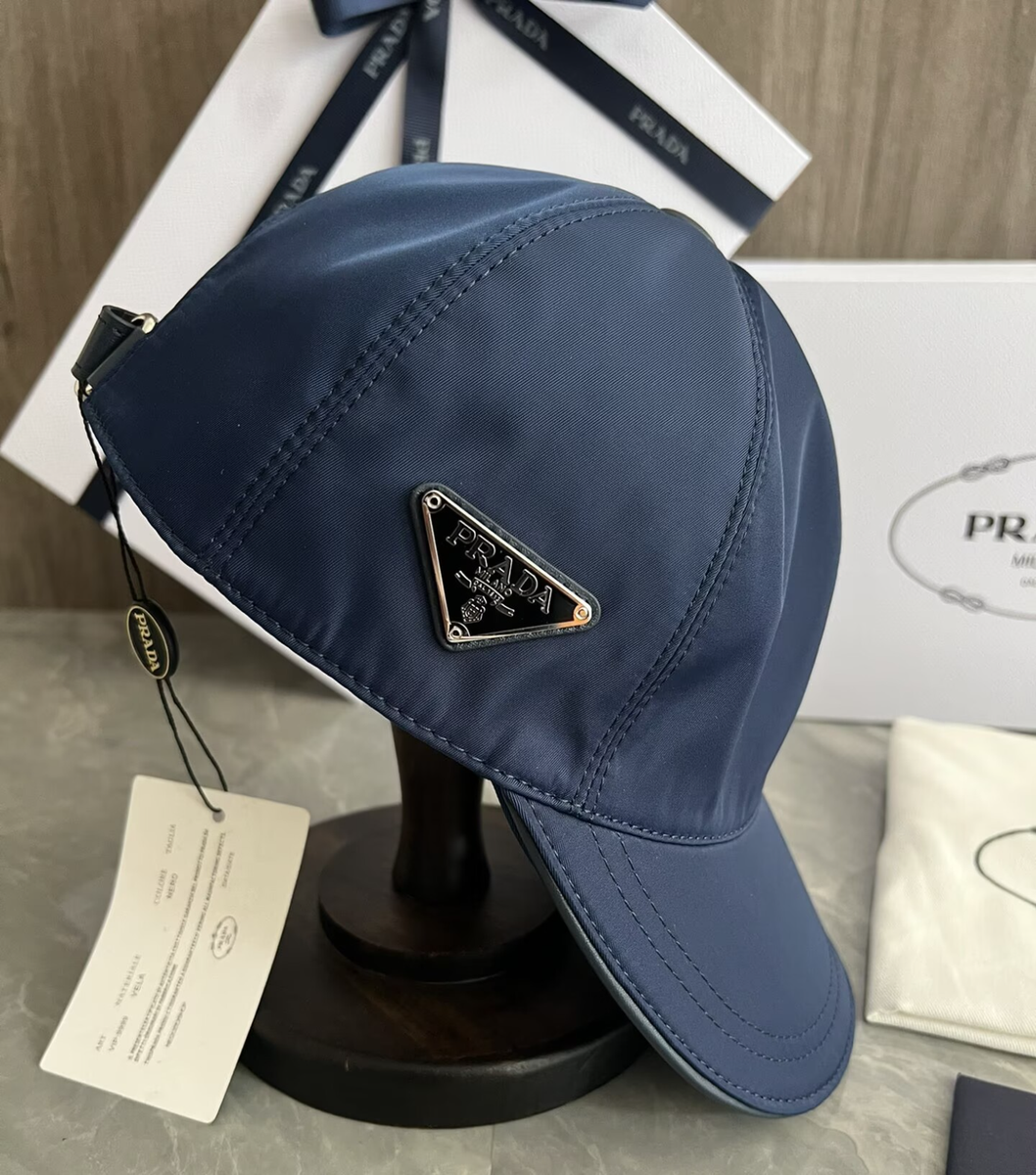 ジ*ン様 PRADAキャップ Prada Unisex Blue Nylon baseball cap | adjustable size | Gift | eBay