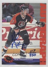1994-95 Classic Auto 117/950 Rob Niedermayer Auto 18n9