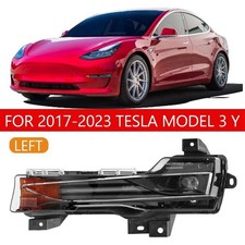 For 2017-2023 Tesla Model 3 Y Left Driver Side LED Fog Light DRL