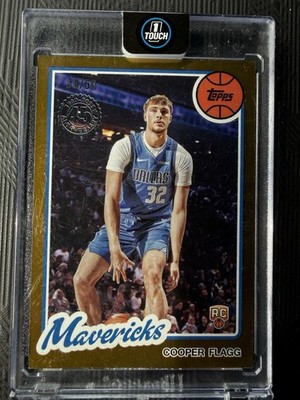 2025-26 Topps - 1980-81 Topps Basketball Cooper Flagg #80BK-51 Gold /50 (RC)