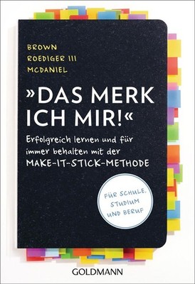 Das merk ich mir! | Peter C. Brown, Henry Roediger III, Mark A. McDaniel