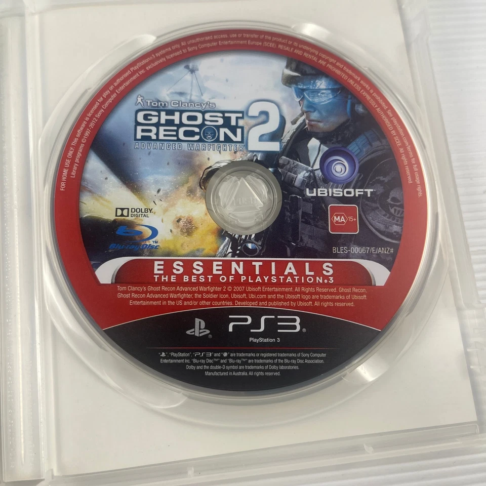 Tom Clancy's Ghost Recond 2 Advanced Warfighter - Playstation 3 (PS3) Complete - Image 4 of 4