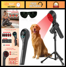 Handheld Red Light Therapy Wand - Dual 660nm  808nm for Pain Relief, Portable I