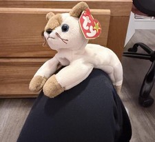 RARE Ty Beanie Babies Snip Siamese Cat Plush 1996 with Tags