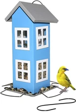 Ridge - Wild Bird House Feeder Weatherproof Design for Easy Cleaning & Refills