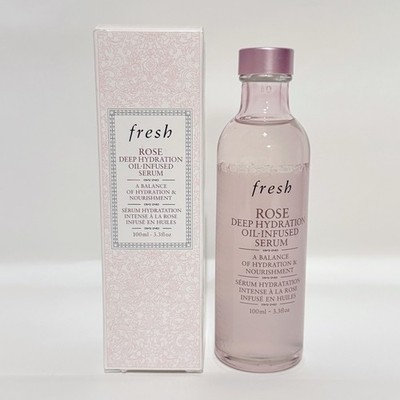 Fresh Rose Deep Hydration Oil-Infused 3.3 oz Serum NIB