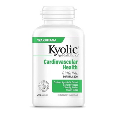 Kyolic Aged Garlic Extract Formula 100 - Cardiovascular Health - Supports Circul