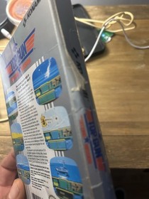 Top Gun The Second Mission Nintendo NES Complete CIB Box Manual Plastic On Box!