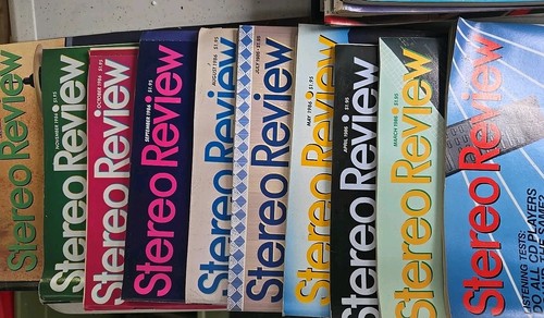 STEREO REVIEW Magazine Collection 1982- 1990 - Picture 7 of 11