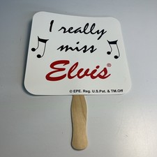 Elvis Presley I Really Miss Elvis Handheld Fan Sign